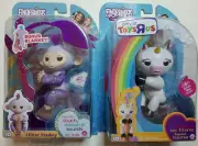 Fingerlings Monkey Bars Playset bundle Liv PLUS Glitter Monkey Kiki Unicorn Gigi