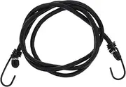 Bicycle Luggage Rope Bike Bungee Straps Luggage Straps with Hooks Elastic Tie Downs with Hooks Motorcycle Elastic Rope Adjustable Bungee Cords Bicycle Rack Bungee Rubber Black