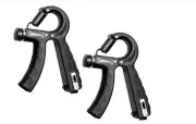 Packs Hand Grip Strengthener, Forearm Trainer Gripper for Strength with Adjusta