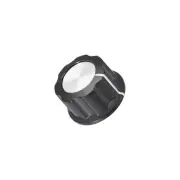 Potentiometer Control Knob Insert Shaft Switch Knobs 6mm/Black