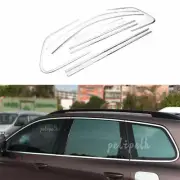 For VW Touareg 2011-2018 Silver Titanium Windows Sill Molding Strip Trim 10PCS