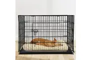 i.Pet 42" Dog Cage Crate Large Kennel 3 Doors