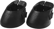 2 Pcs Horse Hoof Boots, Equine Boots, Rubber Non Slip Horse Hoof Boots Protection Shoes Hoof Guards,Horse Hoof Boots (XL)