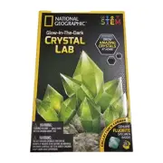 NATIONAL GEOGRAPHIC Glow-in-the-Dark Crystal Growing Lab - DIY Crystal Creation