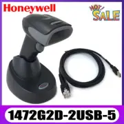 Honeywell Voyager 1472G2D-2USB-5 Wireless 1D 2D USB Barcode Scanner With Cradle
