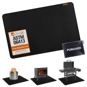 76x40 Fireproof Grill & Grease Mat for Under Outdoor Grill – Extra Large Heat...