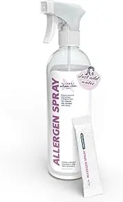 Allergy Asthma Clean Allergen Spray (33.8oz Bottle with One Refill Packet) -JUST ADD WATER- 67 fluid_ounces