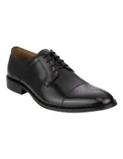 [Florsheim] Sentinel Cap Toe Shoes in Black