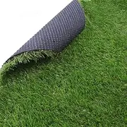 OTANIC Artificial Grass 1x10m Roll 10SQM Synthetic Turf Rug 45mm Thick Pile Height Yarn Lawn Plant 4-Tone Colour Green