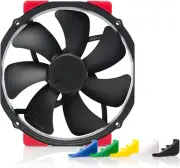 NF-A15 HS-PWM Chromax.Black.Swap, Premium Quiet Fan, 4-Pin (140Mm, Black