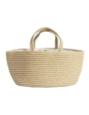 [LIVING TEXTILES] Nappy Caddy With Liner in Gingham