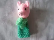 Pig Finger Puppet