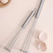 Manual Egg Beater - Ball Whisk Wire Egg Beater | Whisk Beat. F6G5