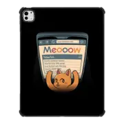 iPad Pro 13-inch (M4) iPad Impact Case How To Rule The World Cat Using a Computer