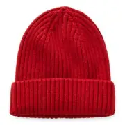 Thereabouts Boys Beanie One Size Fits Most Rumba Red