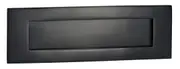 Tradco Letter Plate 300x100mm Matt Black 1949
