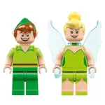 LEGO 43212 拆售 人偶  PETER PAN + TINKER BELL (商品如圖片)