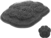 Practical Foot Scrubber Pad Cleaner Mat with Non Slip Suction Cups Space Saving Bathroom Foot Exfoliating Tool for Gentle Skin Care and Convenient Storage