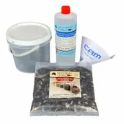 RESTORERS CHOICE BASIC FRENCH POLISH KIT SHELLAC STARTERS PACK 250 GRAMS