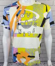 Adidas Love Unites AOP Multicolor Camo T-Shirt - Men’s Size Small (H43968)
