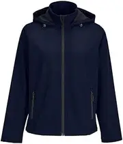 [SOL'S] SOLS Womens/Ladies Race Hooded Soft Shell Jacket (UK Size: 3XL) (French Navy)