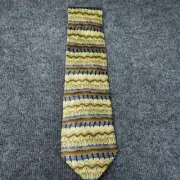 NEW Jerry Garcia Neck Tie Beige Wetlands II Mulberry Art Neckwear Collection 25