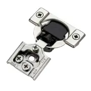 60 Pack 30 Pairs 1/2 inch Overlay Soft Close Hinges for Kitchen Cabinet Hinge...