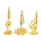 Incense Holder Clip 3pcs Brass Incense Stick Holder Incense Burner 3 Types