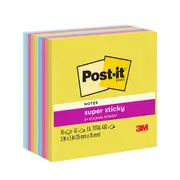 Post It Super Sticky Notes 654 10Ssjoy 76X76 Summer Joy Pack Of 10