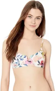 Rip Curl Women's 189020 Meadowbrook Bralette Multi Bikini Top Swimwear Size S