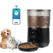 Smart WiFi Automatic Cat Feeder 4L - Timed Dog Food Dispenser