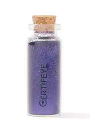 [Certifeye] Deep Purple Full Glitter Bottle