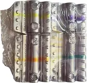 Blisters for Coins, Coin Containers, 1 € - 2 € - 50 cent and 20 cent - Euro Money Counter (20 per cut) - Set of 80