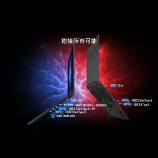 【MSI 微星】17.3吋i7獨顯RTX電競筆電(Katana 17/i7-12650H/8G/512G/RTX4050/W11/058TW)