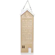 LVD 60cm MDF Large House Sign Wall/Door Hanging Home/Room Decorative Display