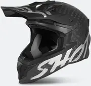 Shot Lite Solid Carbon Motocross Helmet, silver, Size XS for Men