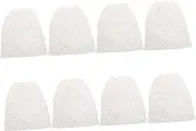 BESPORTBLE 8pcs Beauty Dress Durable Spa Bathroom Beauty Salon Equipment Bath Robe Bathrobe for Women Dry Wipes Poncho Shower Salon Body Wraps Salon Skirt Non-woven Fabric White