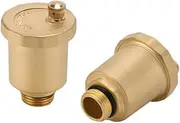 Solimeta 2-Pack Automatic Float Valve with Leak-Proof Washer | 1/2" BSP Thread Air Release & Vent Valve