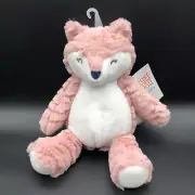 Carter's Just One You Pink White Fox Plush Stuffed Animal Baby Toy 11" With Tag