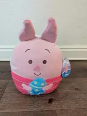 Squishmallows 10” Disney Easter Winnie The Pooh Piglet Easter Basket Egg Plush
