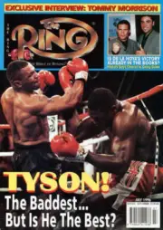 Mike Tyson Ring Boxing Magazine Cover Photo 9