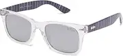 [LEE COOPER] Unisex Kids wayfarer Polarised Sunglasses Silver Mirror Lens (LCK114C02)