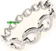 Magnet Magnetic Pure TITANIUM Energy Power Bracelet Health Bio Armband Cuff