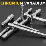 3Pcs 3/8" or 1/2" Drive Steel Socket Extension Bar Kit for Ratcheting Wrench