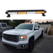 54 LED Emergency Light Bar Rooftop Double Strobe Warning Light For GMC Sierra US