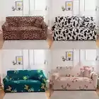 Living Luxury Leopard Print Sofa Decor Seat Protector Cover Elastic Slipcover
