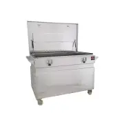 1200 x 700 x 890mm Checker Aluminium Job Site Toolbox Ute Truck Tool Box