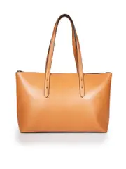 Brown Leather Large Tote