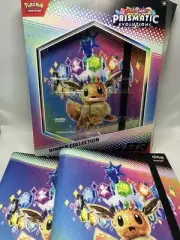 Prismatic Evolution. BINDER ONLY Prismatic Evolutions - Eevee Binder X3