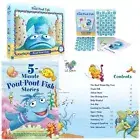 Pout-Pout Fish Gift Set, 12 Stories Hardcover, Puzzle, Go Fish! Game Educational